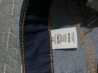 Jeans Skinny Mujer Azul Oscuro - miniatura 1