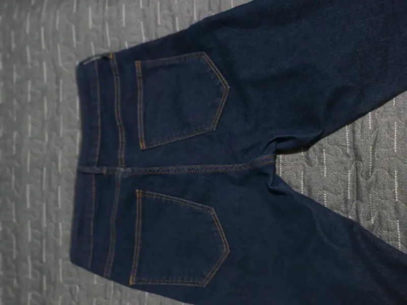 Jeans Skinny Mujer Azul Oscuro - 3
