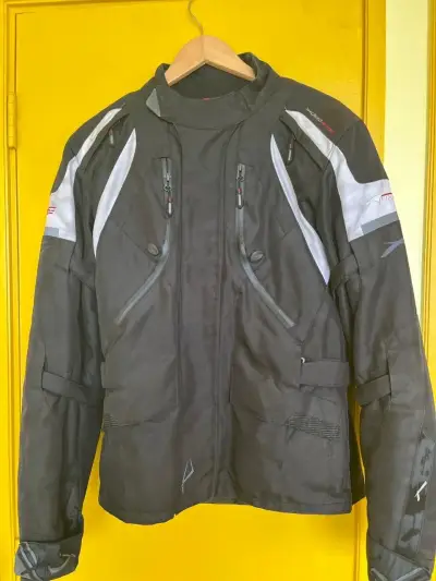 Chaqueta de moto XPro Air System negra - miniatura 1