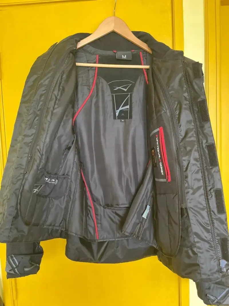 Chaqueta de moto XPro Air System negra - 3