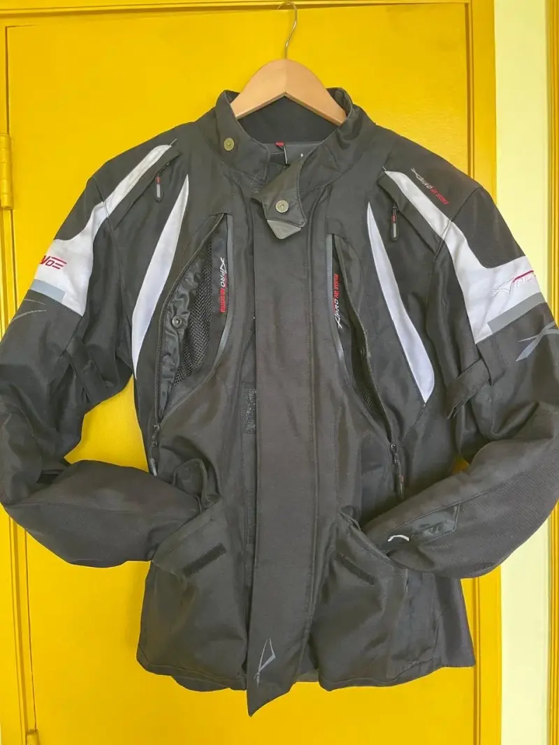 Chaqueta de moto XPro Air System negra - 6