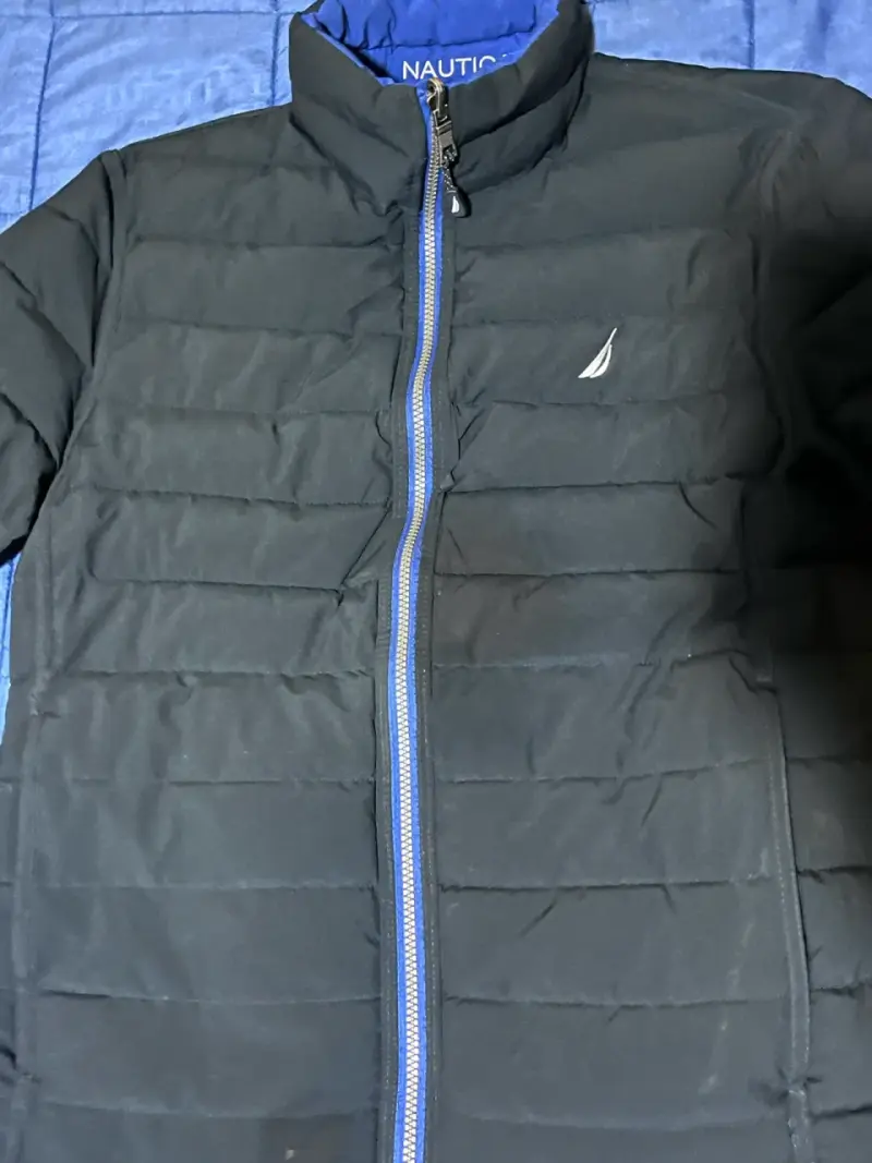 Parka reversible náutica azul/azul oscuro waterpoo - 1