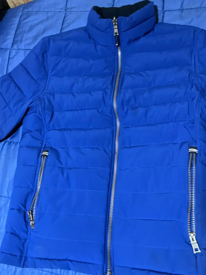 Parka reversible náutica azul/azul oscuro waterpoo - 6