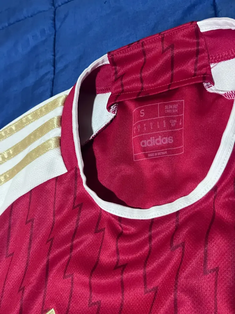 Camiseta Adidas Arsenal 2023 Roja Talla S - 3