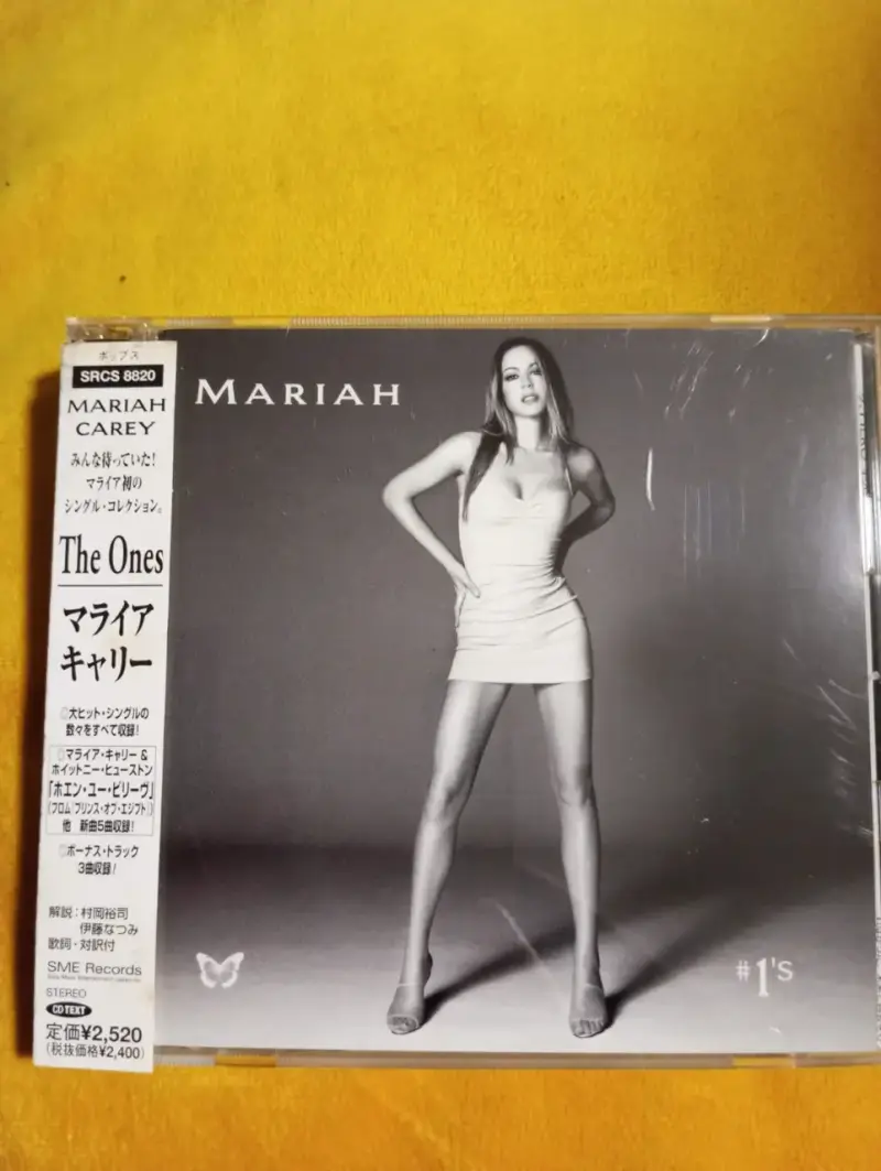 CD Mariah Carey – #1's (1998) Edición Japonesa Con - 1