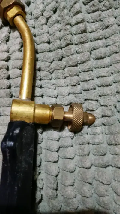 Soplete de gas con manguera roja - miniatura 3