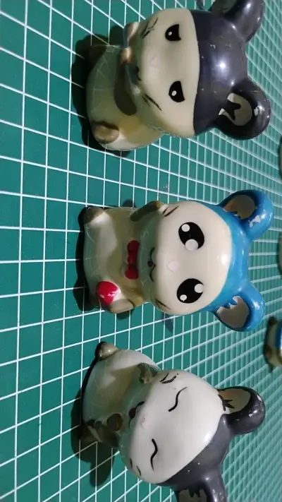 Figuras de colección Hamtaro de cerámica - miniatura 4