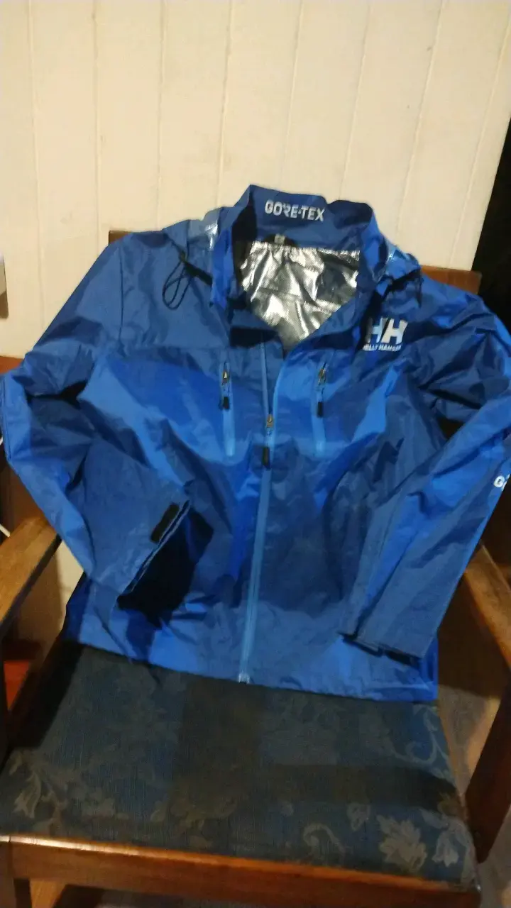 Chaqueta impermeable azul Helly Hansen Gore-Tex - 2
