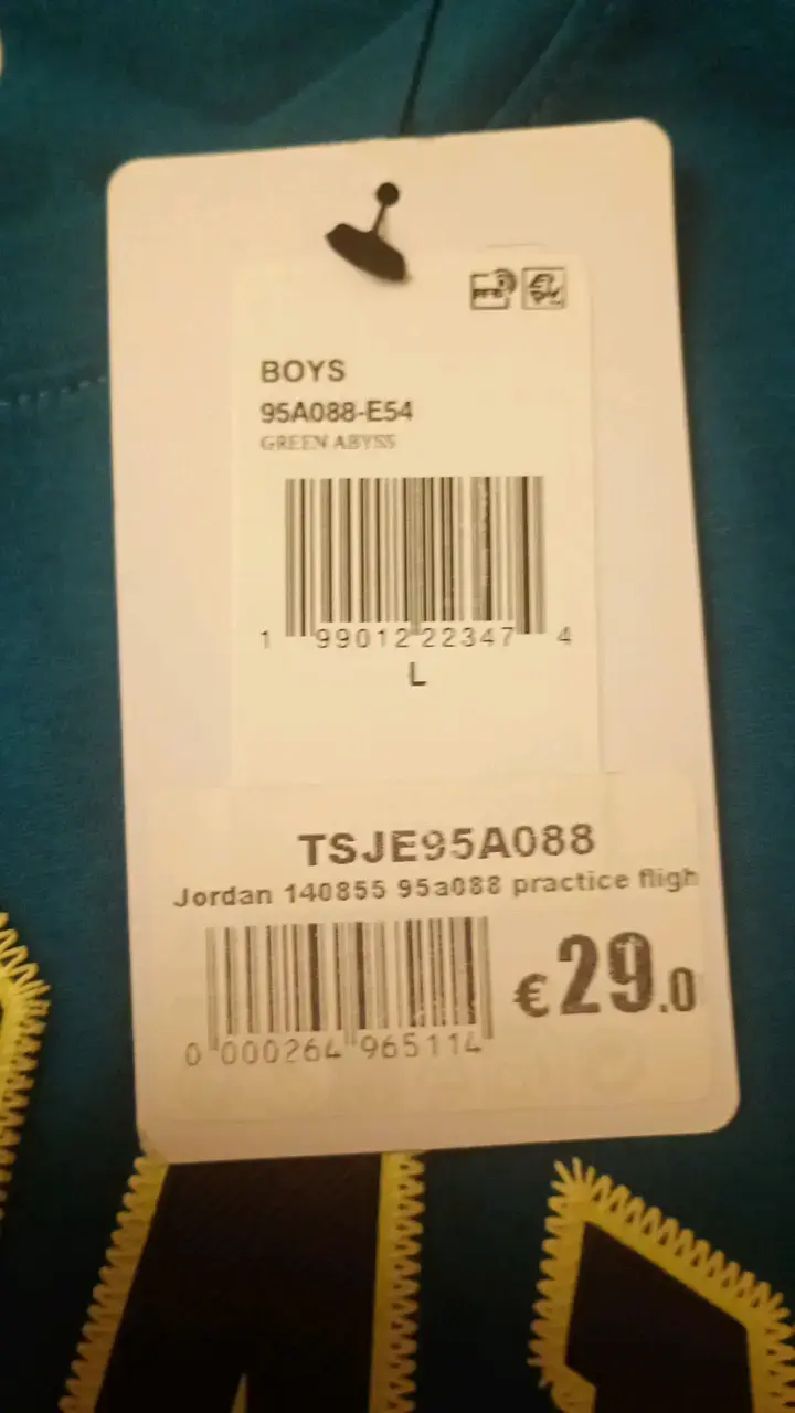 Polera Jordan air para niños talla L (147-163cm) - 2