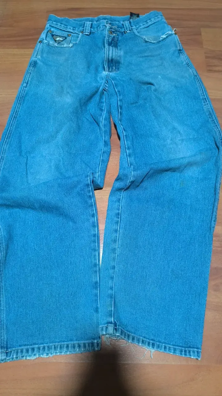 Jeans baggy celestes de la marca pelle pelle - 1