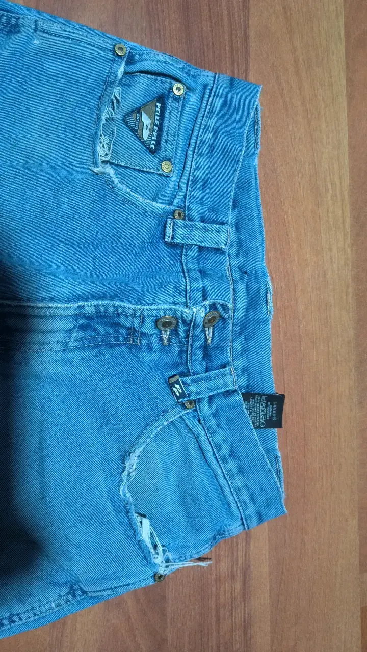 Jeans baggy celestes de la marca pelle pelle - 3