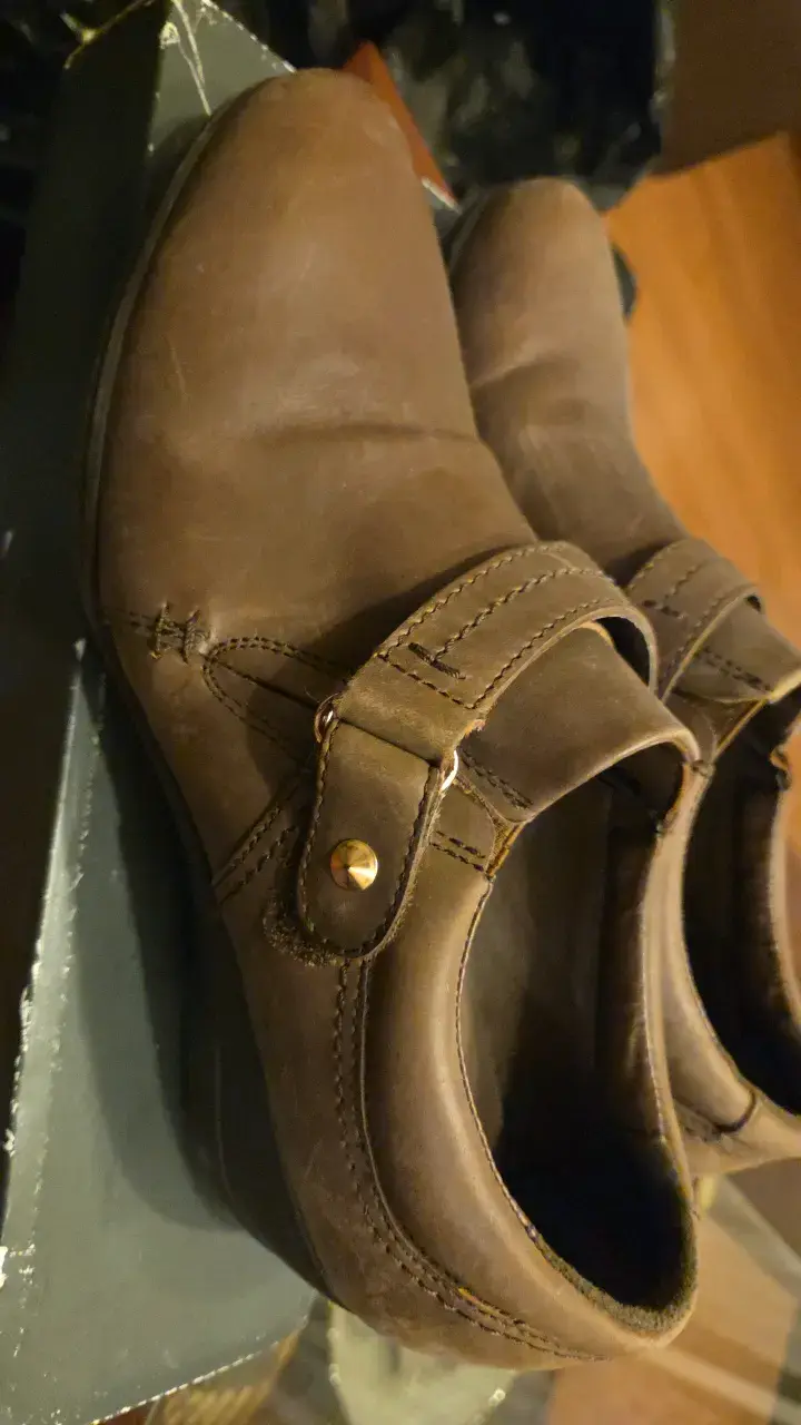 Zapatos de cuero marrón Bruno Rossi para hombre - 2