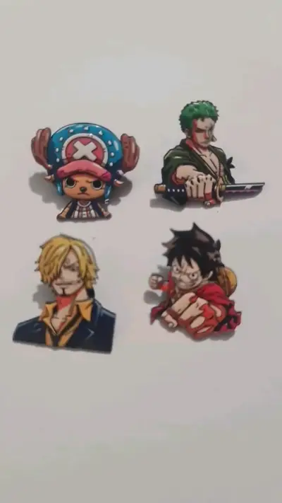 Set de pines de personajes de anime - miniatura 2