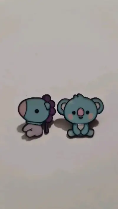Set de pines de animales kawaii - miniatura 3