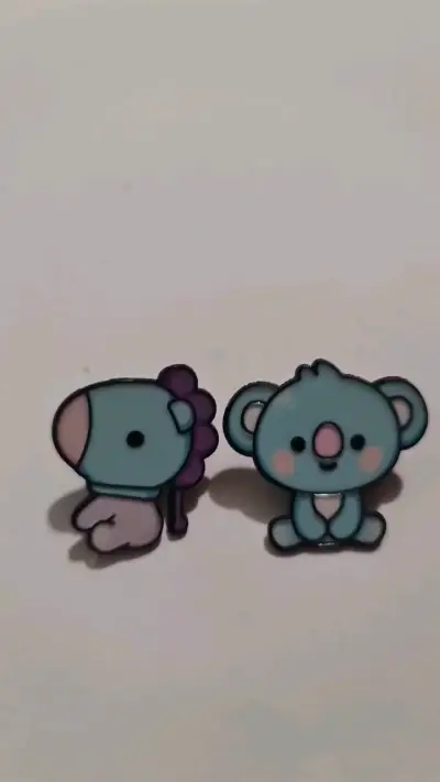 Set de pines de animales kawaii - miniatura 4