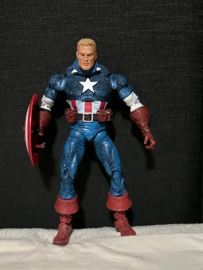Marvel Legends Icons Captain America Toy Biz 2006 - miniatura 3
