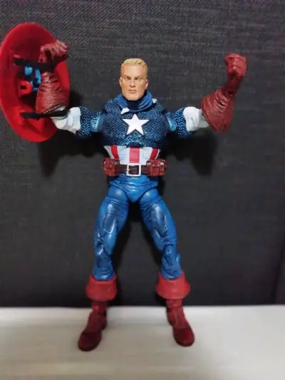 Marvel Legends Icons Captain America Toy Biz 2006 - miniatura 6