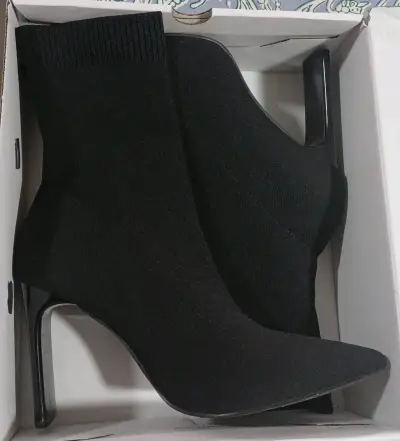 Botines de tacón alto negros Basement - miniatura 2