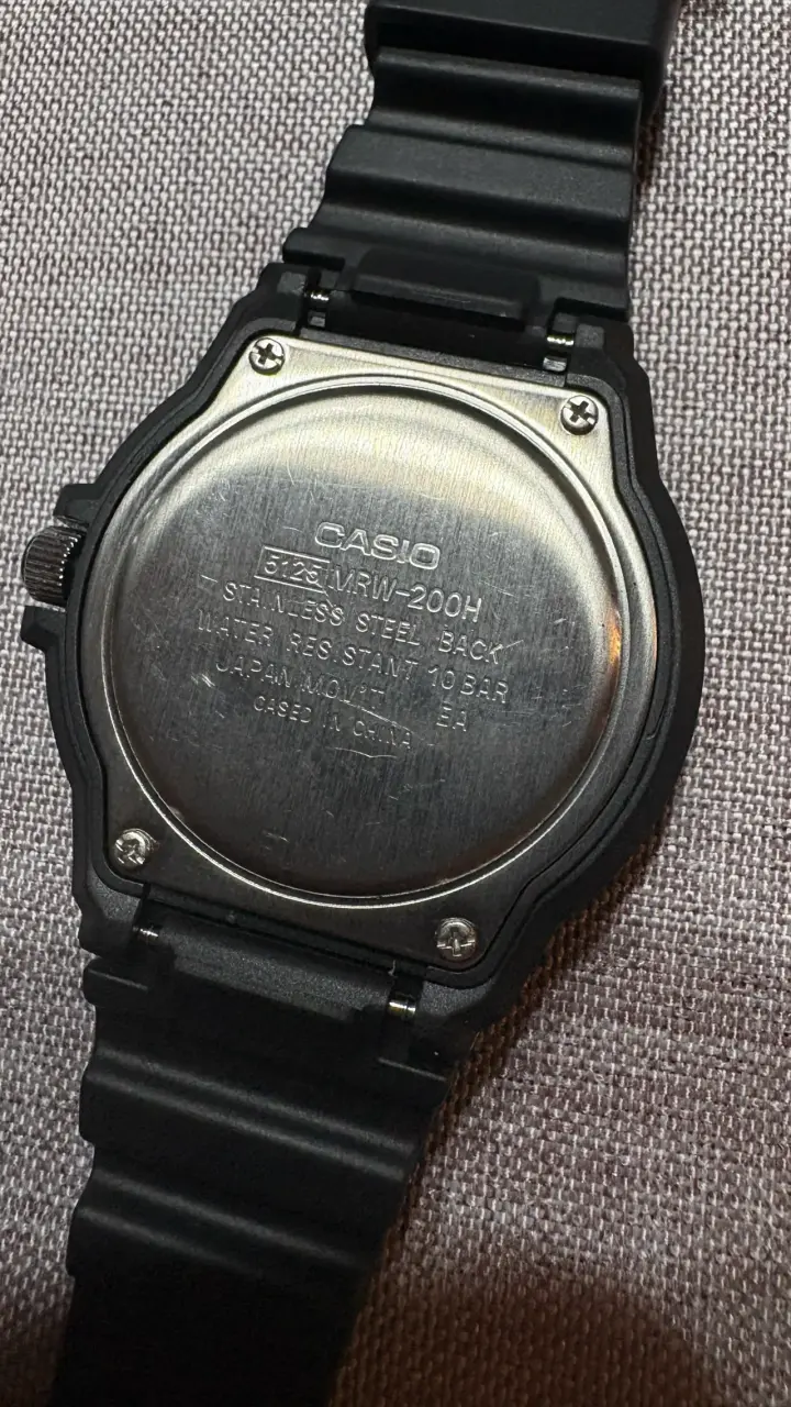 Reloj Casio MRW-200H resistente al agua - 3
