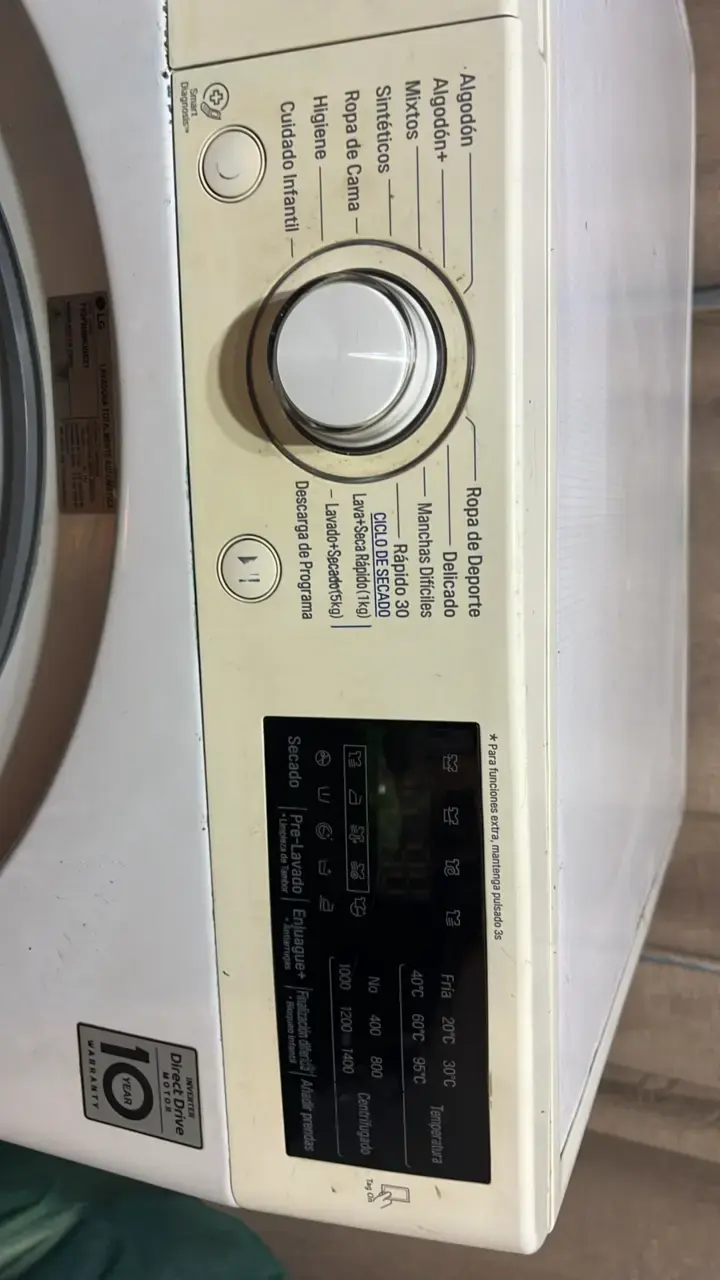 Lavadora Secadora LG Direct Drive 9/5 kg - 4