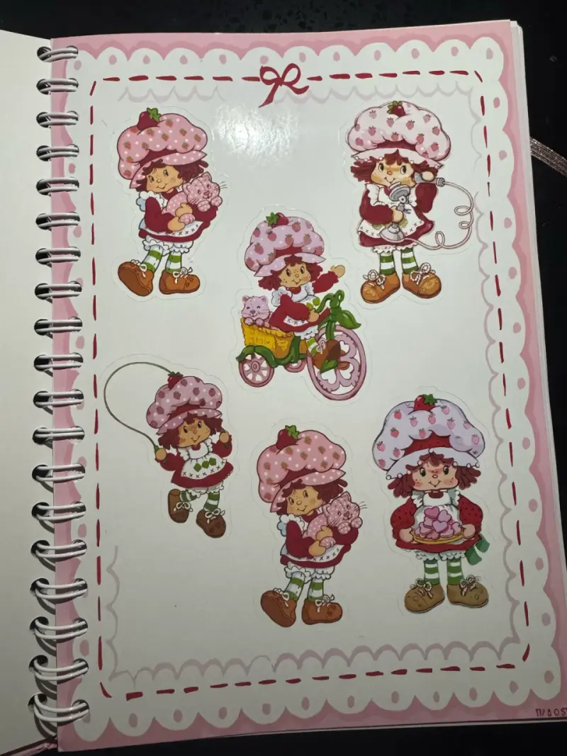 Agenda Frutillita con diseño vintage - 4
