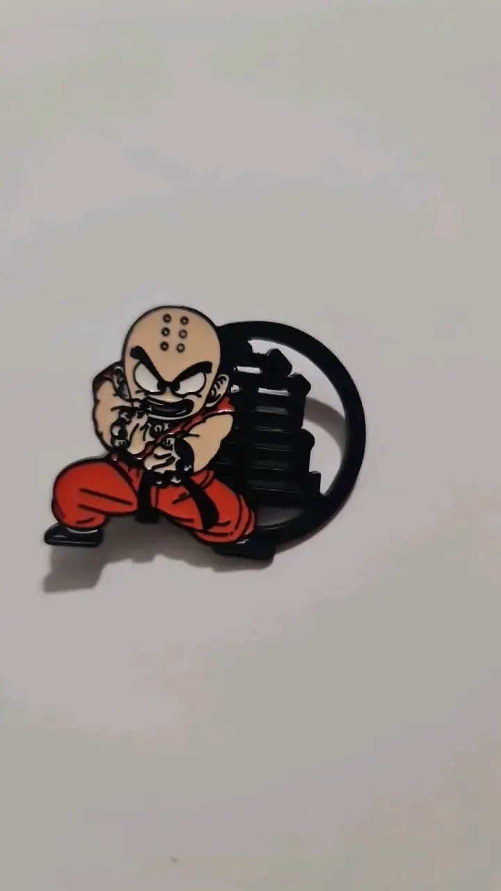 Pin de personaje anime Krilin - 2