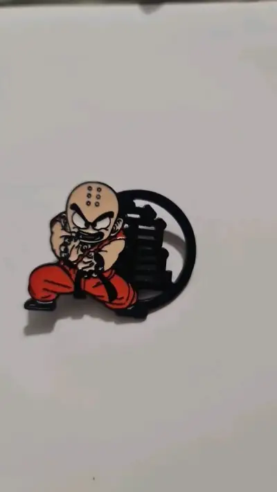 Pin de personaje anime Krilin - miniatura 3