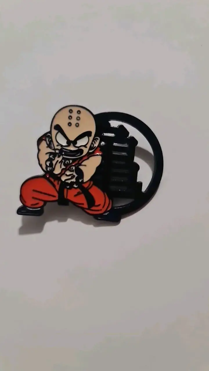 Pin de personaje anime Krilin - 5