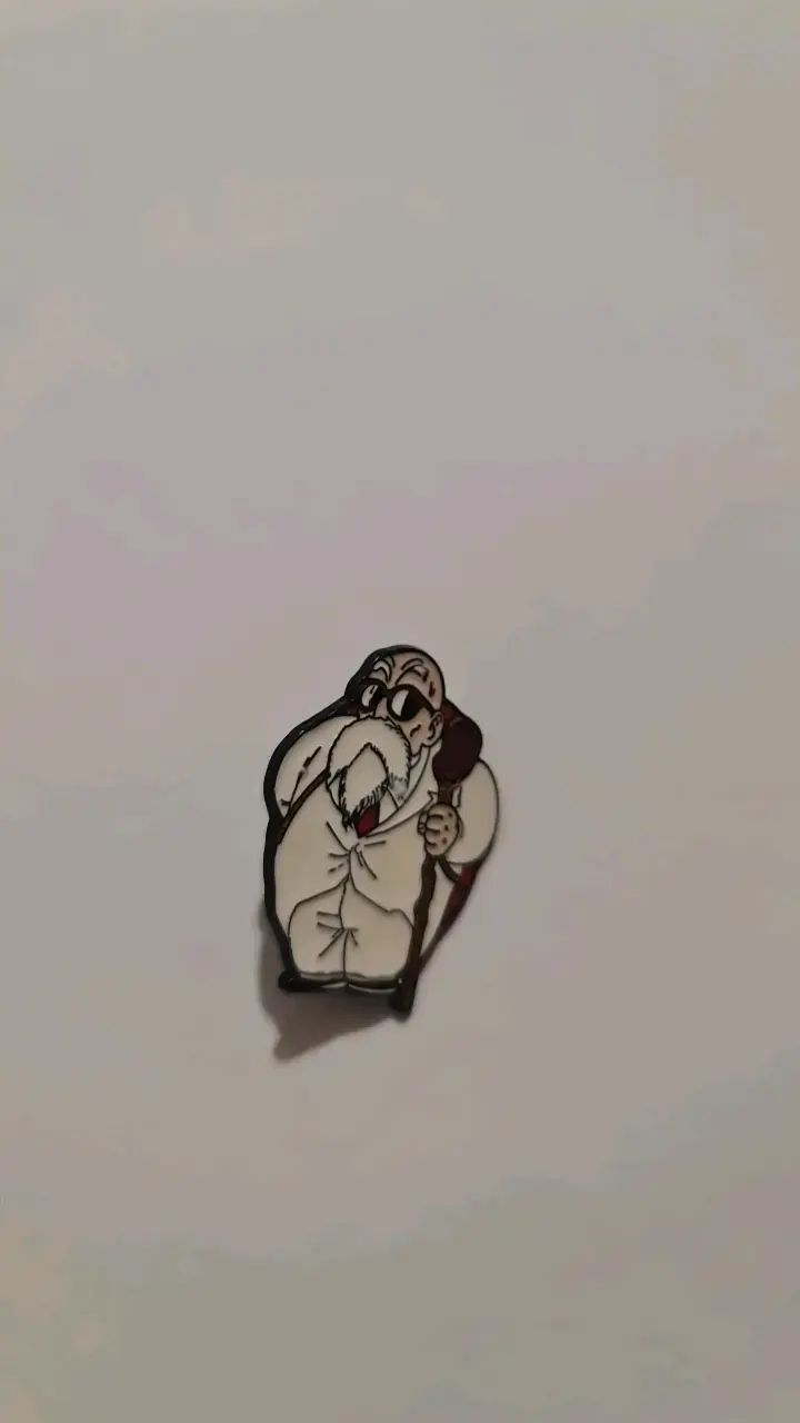 Pin de personaje animado estilo vintage - 3