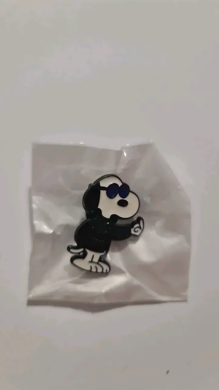 Pin de personaje con gafas negras - 2