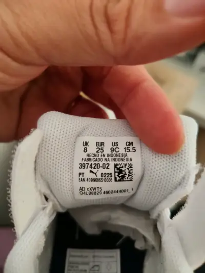 Zapatillas blancas para niños Puma Infants - miniatura 2