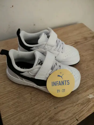 Zapatillas blancas para niños Puma Infants - miniatura 3