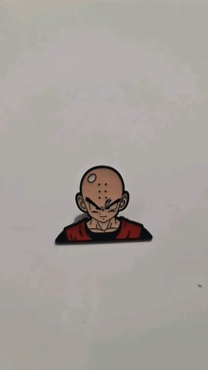 Pin de personaje anime Krillin - 2