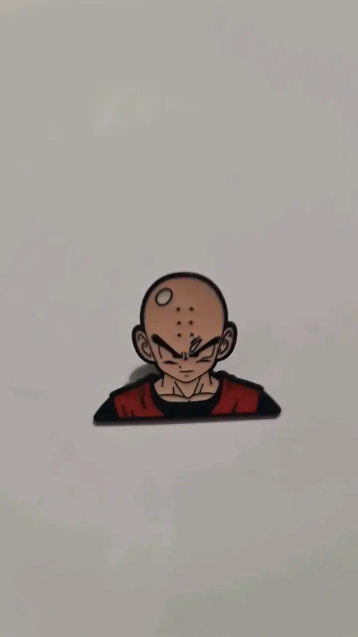 Pin de personaje anime Krillin - 3