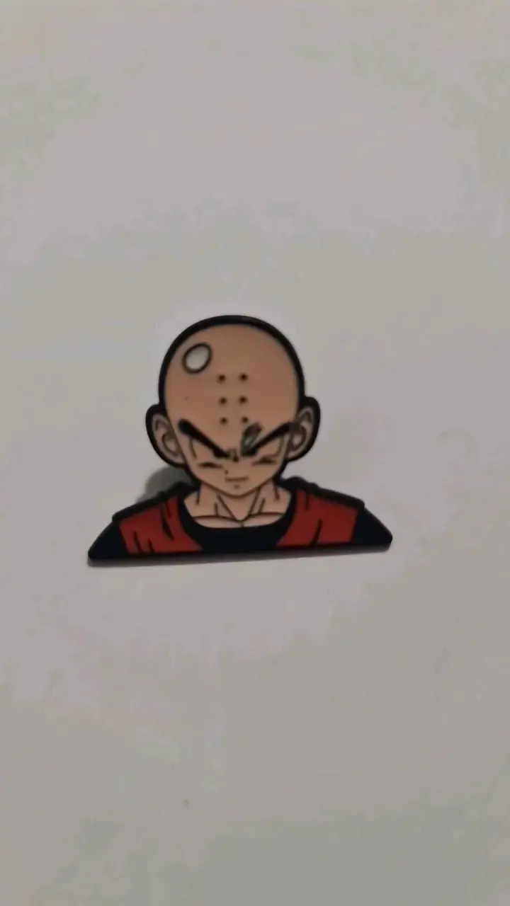 Pin de personaje anime Krillin - 4
