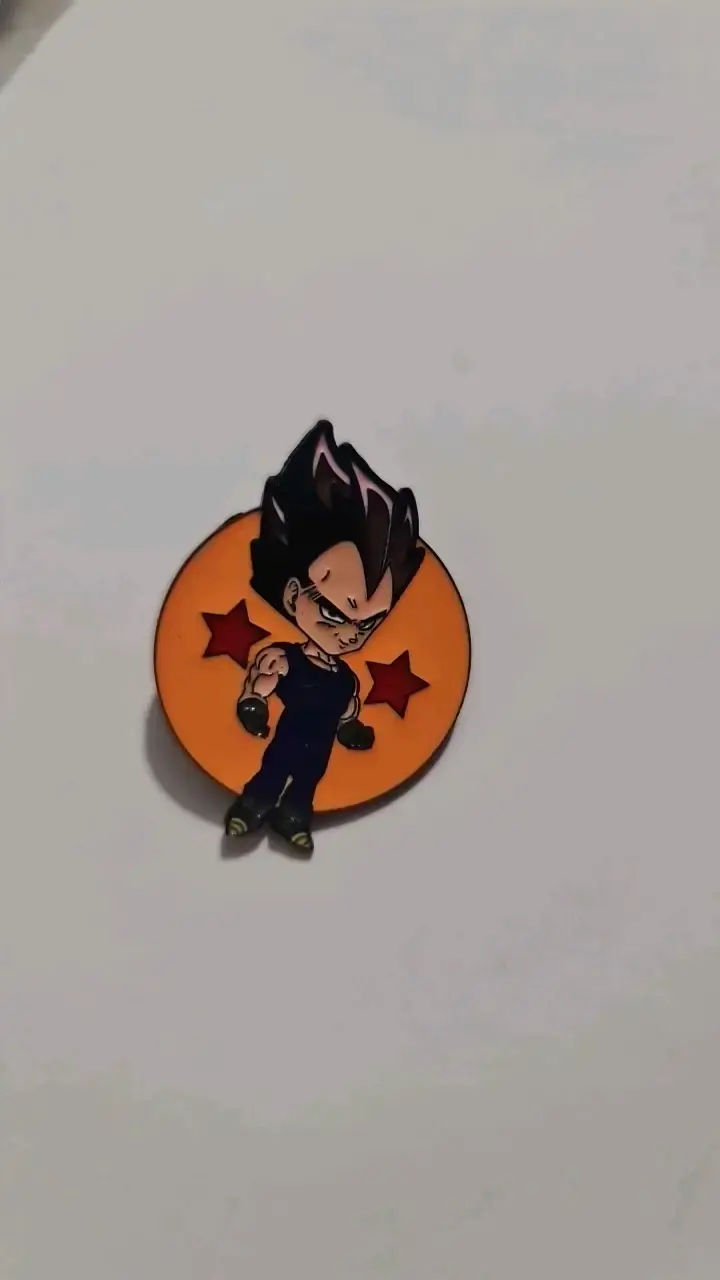 Pin de Vegeta Dragon Ball Z - 1