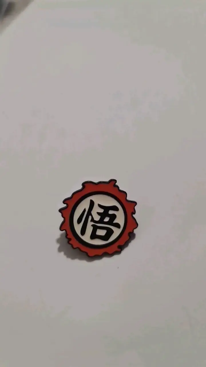 Pin de anime con símbolo japonés dragón ball - 2