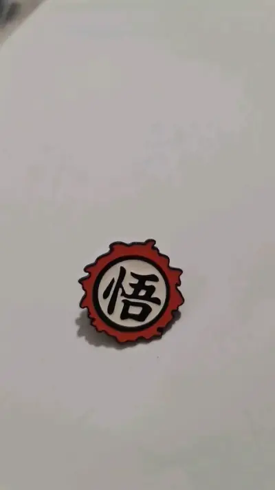 Pin de anime con símbolo japonés dragón ball - miniatura 2