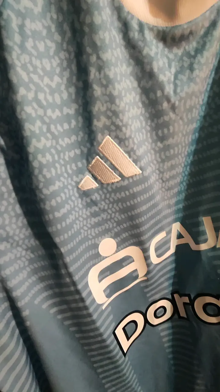Camiseta Adidas AEROREADY Celeste de Fútbol - 1