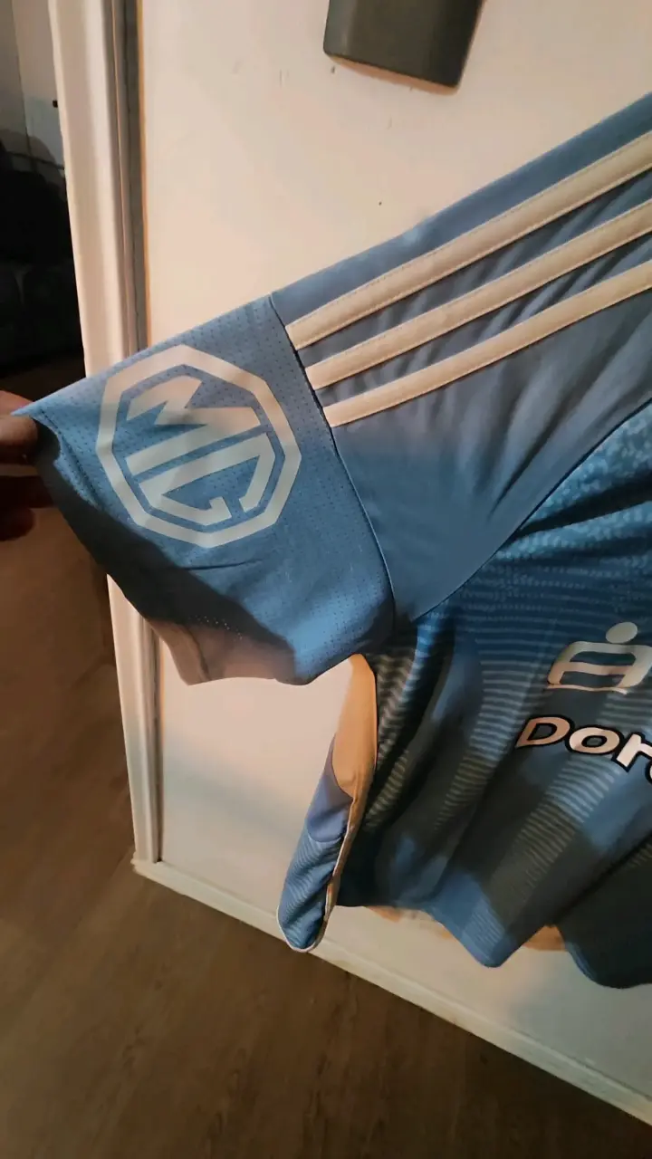Camiseta Adidas AEROREADY Celeste de Fútbol - 6