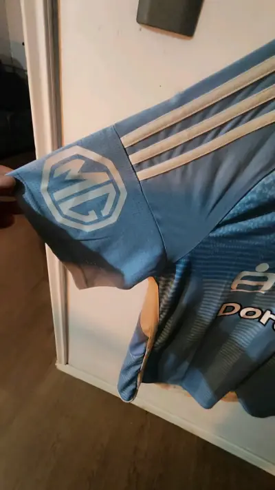 Camiseta Adidas AEROREADY Celeste de Fútbol - miniatura 6