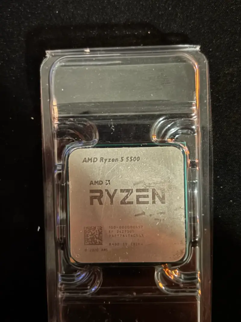Procesador AMD Ryzen 5 5500 en buen estado - 1