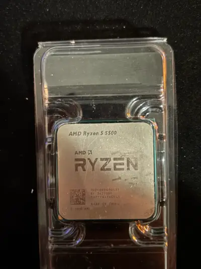 Procesador AMD Ryzen 5 5500 en buen estado - miniatura 1