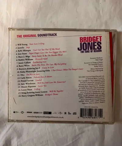 Banda Sonora Bridget Jones: The Edge of Re - miniatura 2