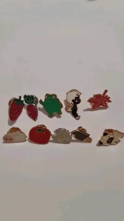 Set de pines decorativos variados - miniatura 2