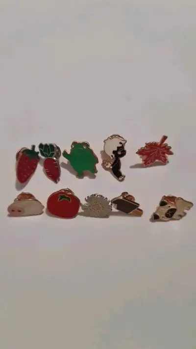 Set de pines decorativos variados - miniatura 3