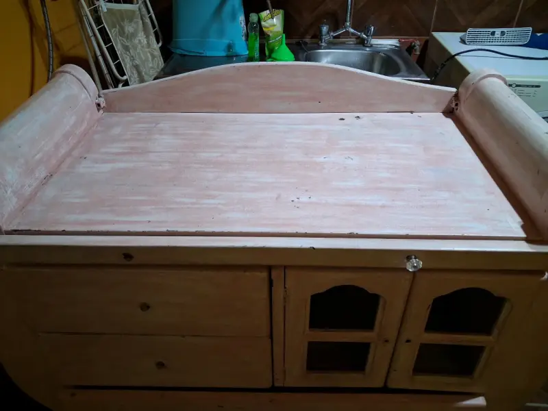Cómoda de Madera con Cajones y Puertas - 3