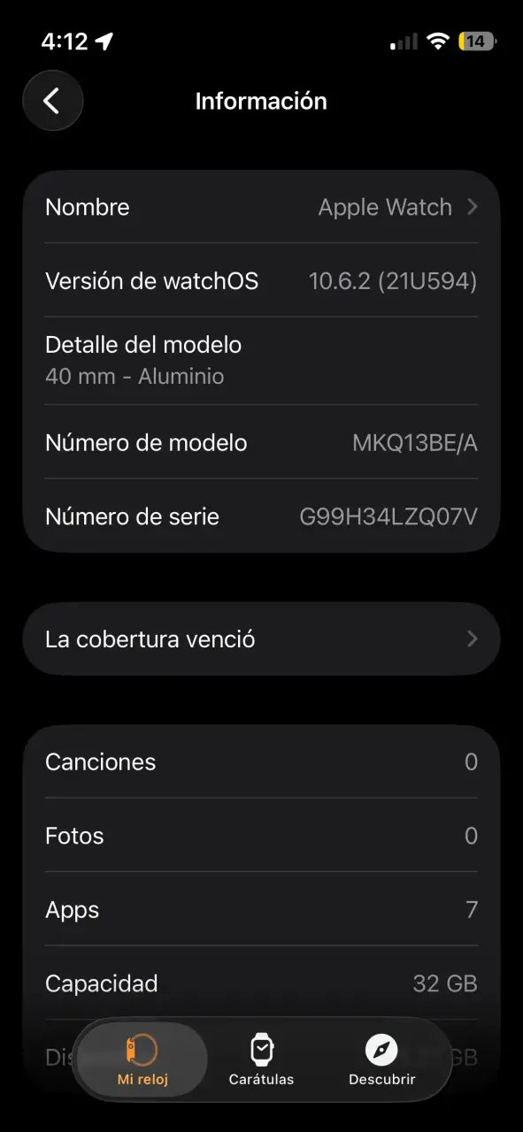 Apple Watch SE 40mm Aluminio Azul - 4