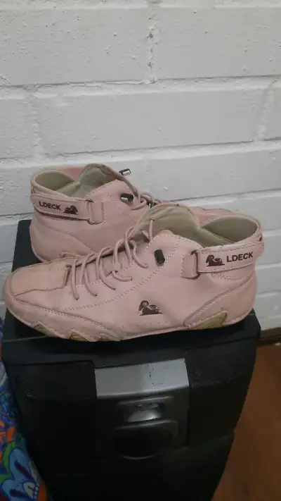 Zapatillas deportivas rosadas LDECK para mujer - miniatura 1