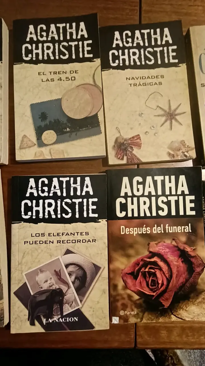 Colección de libros Agatha Christie edición La Nación - 3